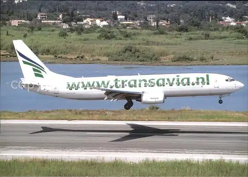 Flugzeuge Zivil Transavia Airlines B 737 8K2 PH HZE c n 28377 Kat. Flug