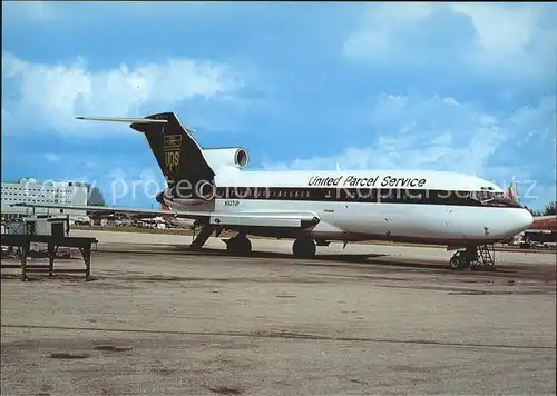 Flugzeuge Zivil United Parcel Service Boeing 727 31C  Kat. Flug