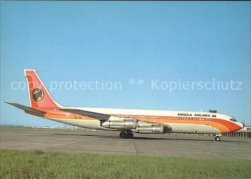 Flugzeuge Zivil Angola Airlines Boeing 707 349C Kat. Flug