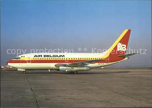 Flugzeuge Zivil Air Belgium Boeing 737 247 Kat. Flug