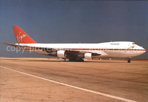 Flugzeuge Zivil Boeing 747 212B G TKYO Virgin  Kat. Flug