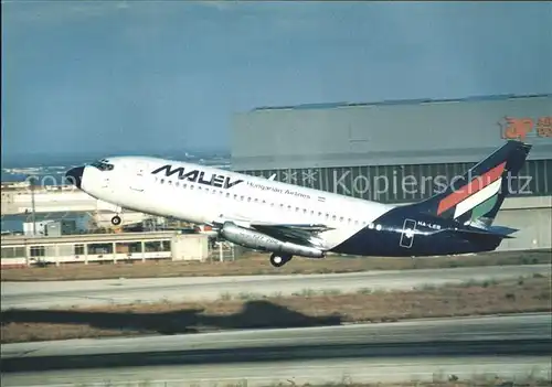 Flugzeuge Zivil Boeing 737 2M8 Advanced HA LEB Malev Kat. Flug