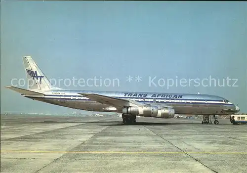 Flugzeuge Zivil Trans African MDC Douglas DC 8 55F N29954 cn 45859 Kat. Flug