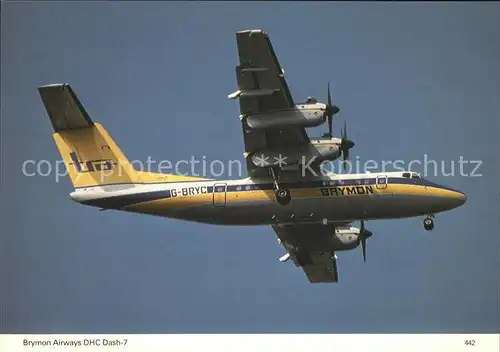 Flugzeuge Zivil Brymon Airways DHC Dash 7 G BRYC  Kat. Flug