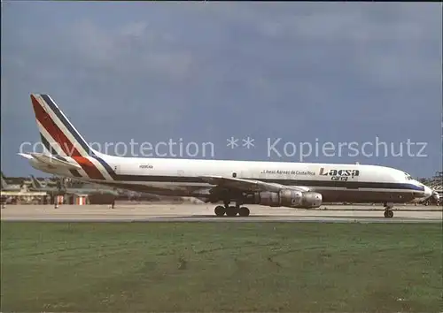 Flugzeuge Zivil LACSA McDonnell Douglas DC 8F 55 N29549cn sn 45803 229 Kat. Flug