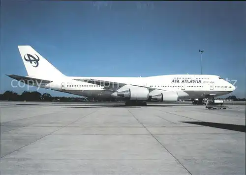 Flugzeuge Zivil Air Atlanta Boeing 747 341 TF ATH cn 24106 Kat. Flug