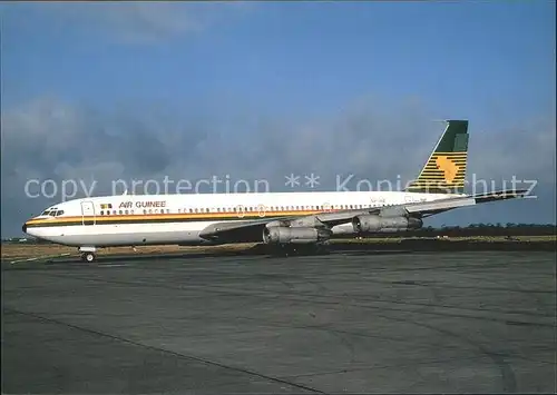 Flugzeuge Zivil Air Guinee Boeing 707 351 C 3X GAZ  Kat. Flug