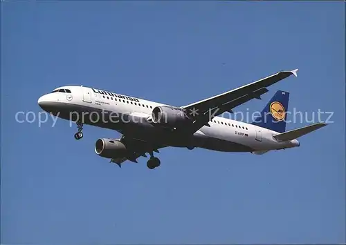 Lufthansa Airbus 320 200 Kat. Flug