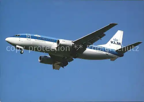 Flugzeuge Zivil KLM Royal Dutch Airlines Boeing 737 Kat. Flug