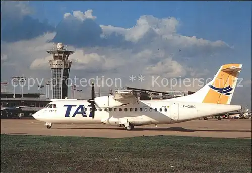 Flugzeuge Zivil TAT ATR 42 F GIRC  Kat. Flug