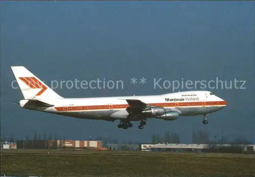 Flugzeuge Zivil Martinair Holland Boeing 747 PH MCE  Kat. Flug