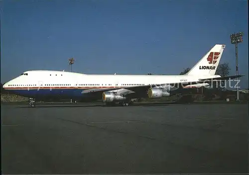 Flugzeuge Zivil Boeing 747 121 LX GCV Lionair  Kat. Flug