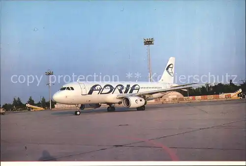 Flugzeuge Zivil Adria Airways Airbus A 320 231 YU AOA Kat. Flug