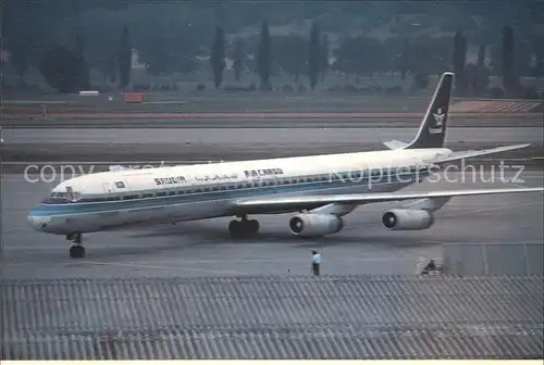 Flugzeuge Zivil Saudia Air Cargo DC 8 63CF TF FLC Kat. Flug