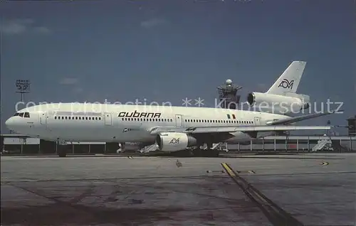 Flugzeuge Zivil Cubana McDonnell Douglas DC 10 30 F ODLZ Kat. Flug