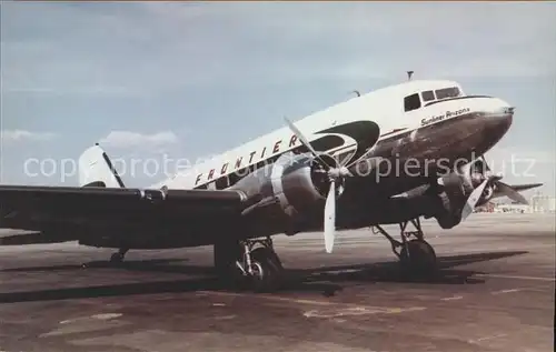 Flugzeuge Zivil Sunliner Arizona Frontier Airlines DC 3 Kat. Flug