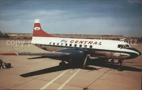 Flugzeuge Zivil Fly Central Airlines CV 240 Kat. Flug