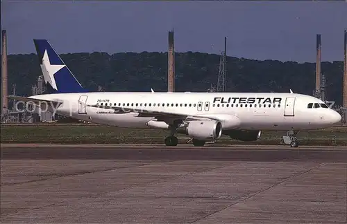 Flugzeuge Zivil Flitestar A320 211 c n 0220 ZS NZR Kat. Flug