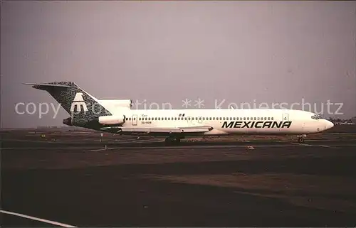 Flugzeuge Zivil Mexicana Boeing 727 264 c n 21617 XA HON  Kat. Flug