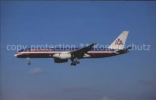 Flugzeuge Zivil American Airlines Boeing B 757 223 MSN 24490 N614AA  Kat. Flug