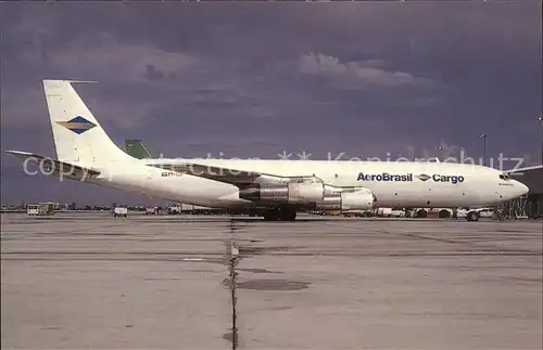 Flugzeuge Zivil Aero Brasil Cargo Boeing 707 365C c n 19416 PT TCP Kat. Flug