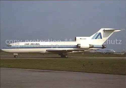 Flugzeuge Zivil Air Aruba Boeing B.727 81 D AHLM c n 18919 Kat. Flug