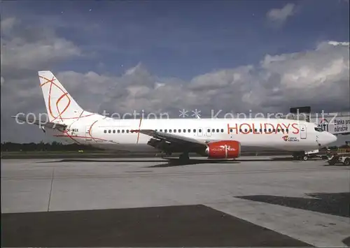 Flugzeuge Zivil Holidays Czech Airlines B 737 436 OK WGX c n 25349 Kat. Flug