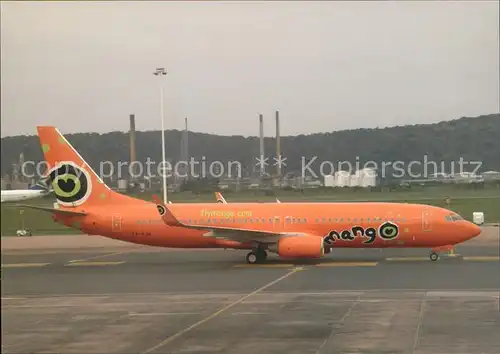 Flugzeuge Zivil Fly Mango B 737 8BG ZS SJK c n 32355  Kat. Flug