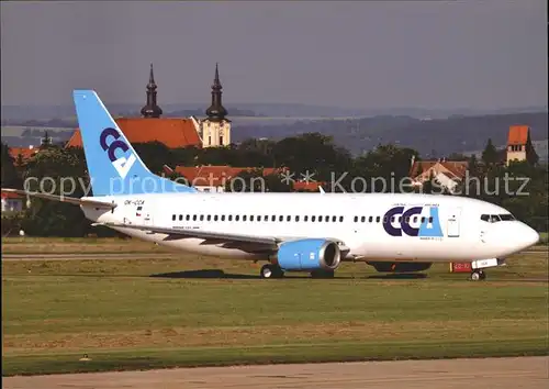 Flugzeuge Zivil Central Charter Airlines B 737 31S OK CCA c n 29058 Kat. Flug