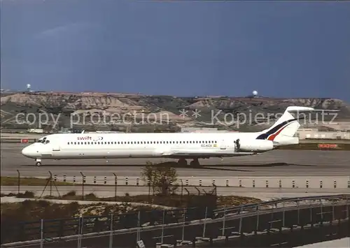 Flugzeuge Zivil Swift Air MD 83 EC KCX c n 49619 Kat. Flug