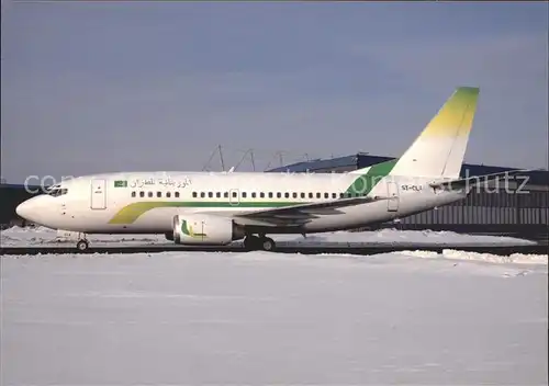 Flugzeuge Zivil Mauritania Airlines B 737 55S 5T CLA c n 28469 Kat. Flug