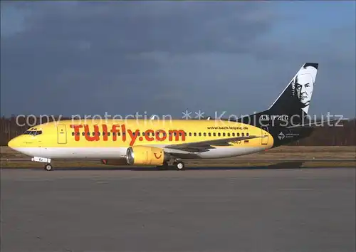 Flugzeuge Zivil Tu
TUIFly.com Boeing B737 3L9 D AGEJ Cn24221  Kat. Flug