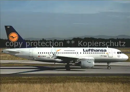 Lufthansa Airbus A319 114 D AILU Cn744  Kat. Flug