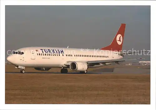 Flugzeuge Zivil Turkish Airlines Boeing 737 4Y0 TC JEY cn 26086 2475  Kat. Flug