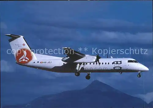 Flugzeuge Zivil Fly Baboo De Havilland Canada DHC 8Q 300 Kat. Flug