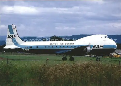 Flugzeuge Zivil BAF British Air Ferries ATL 98 Carvair G ASKG Cn10382 10 Kat. Flug