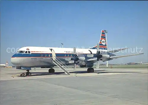 Flugzeuge Zivil Martinair Holland Lockheed L 188C Electra PH LLG  Kat. Flug