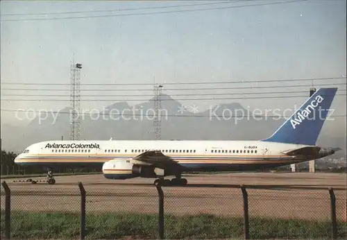 Flugzeuge Zivil Avianca Colombia B757 236 25592 G BDUX  Kat. Flug