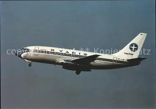 Flugzeuge Zivil Varig Brazil B737 2C3 21015 PP CJR  Kat. Flug