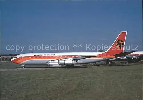 Flugzeuge Zivil Angola Air Charter Boeing 707 328C D2 TOV  Kat. Flug