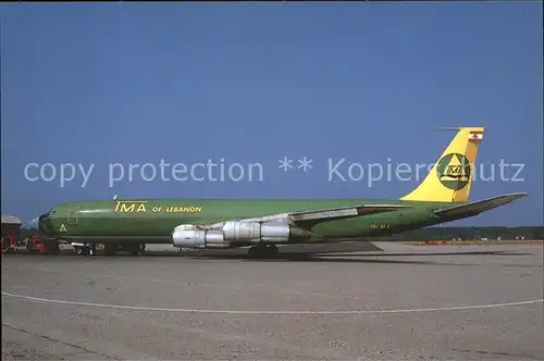 Flugzeuge Zivil TMA of Lebanon Boeing 707 327C OD AFY c n 19108 511 Kat. Flug