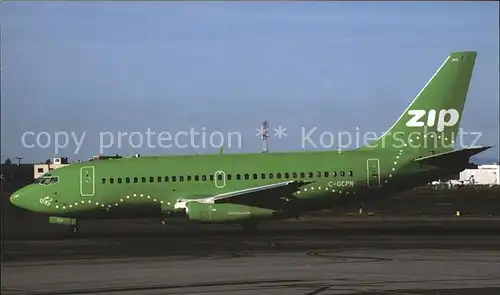 Flugzeuge Zivil ZIP B737 200 C GCPN Kat. Flug