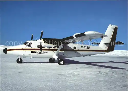 Flugzeuge Zivil Innu Mikan DHC 6 C FIZD  Kat. Flug