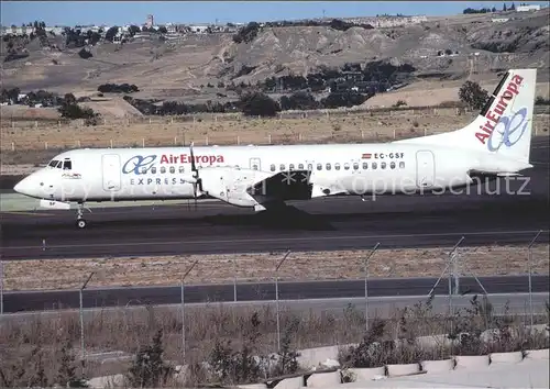 Flugzeuge Zivil Air Europa Airlines BAe ATP EC GSF c n 2039 Kat. Flug