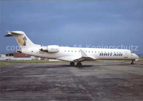 Flugzeuge Zivil Brit Air Canadair RJ700 F GRZA c n 10006 Kat. Flug