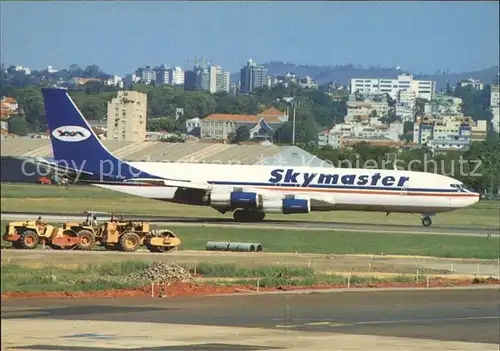 Flugzeuge Zivil Skymaster Brazil Boeing 707 351C 19773 PT WSM  Kat. Flug