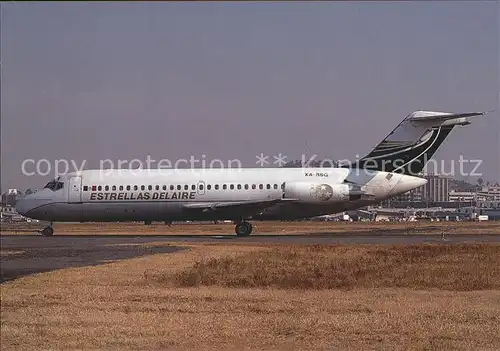 Flugzeuge Zivil Estrellas del Aire DC 9 14 XA RSQ c n 45730 37 Kat. Flug