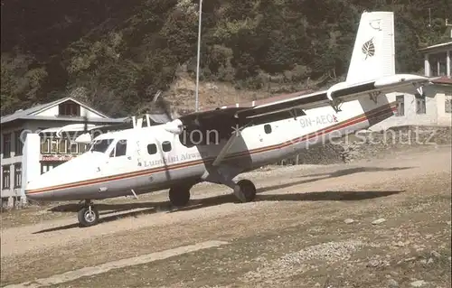 Flugzeuge Zivil Lumbini Airways DHC 6 Twin Otter 300 9N AEQ cn 708 Kat. Flug