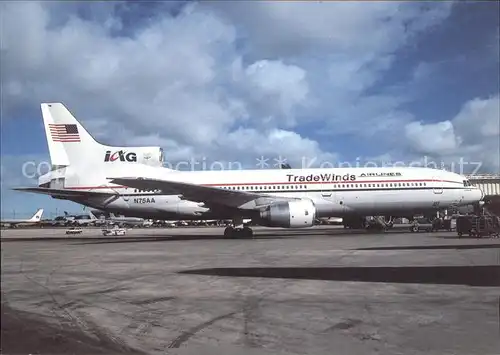 Flugzeuge Zivil Trade Winds Airlines Lockheed L 1011 385 1 15 Tristar 200 N75AA cn 193U 1201 Kat. Flug