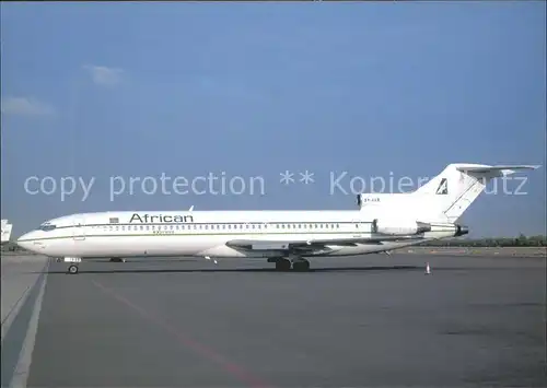 Flugzeuge Zivil African Express B 727 231 5Y AXB c n 19565  Kat. Flug